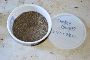 Alternates Include Chicken Guano