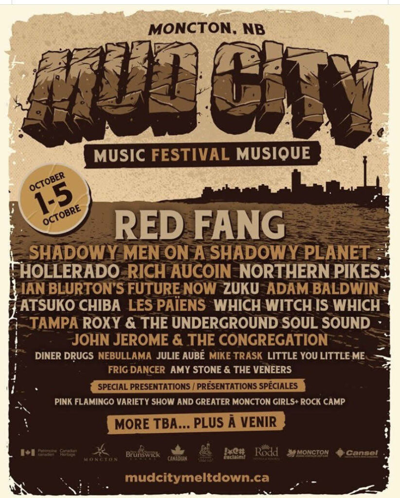 Moncton’s Mud City Music Fest Lineup