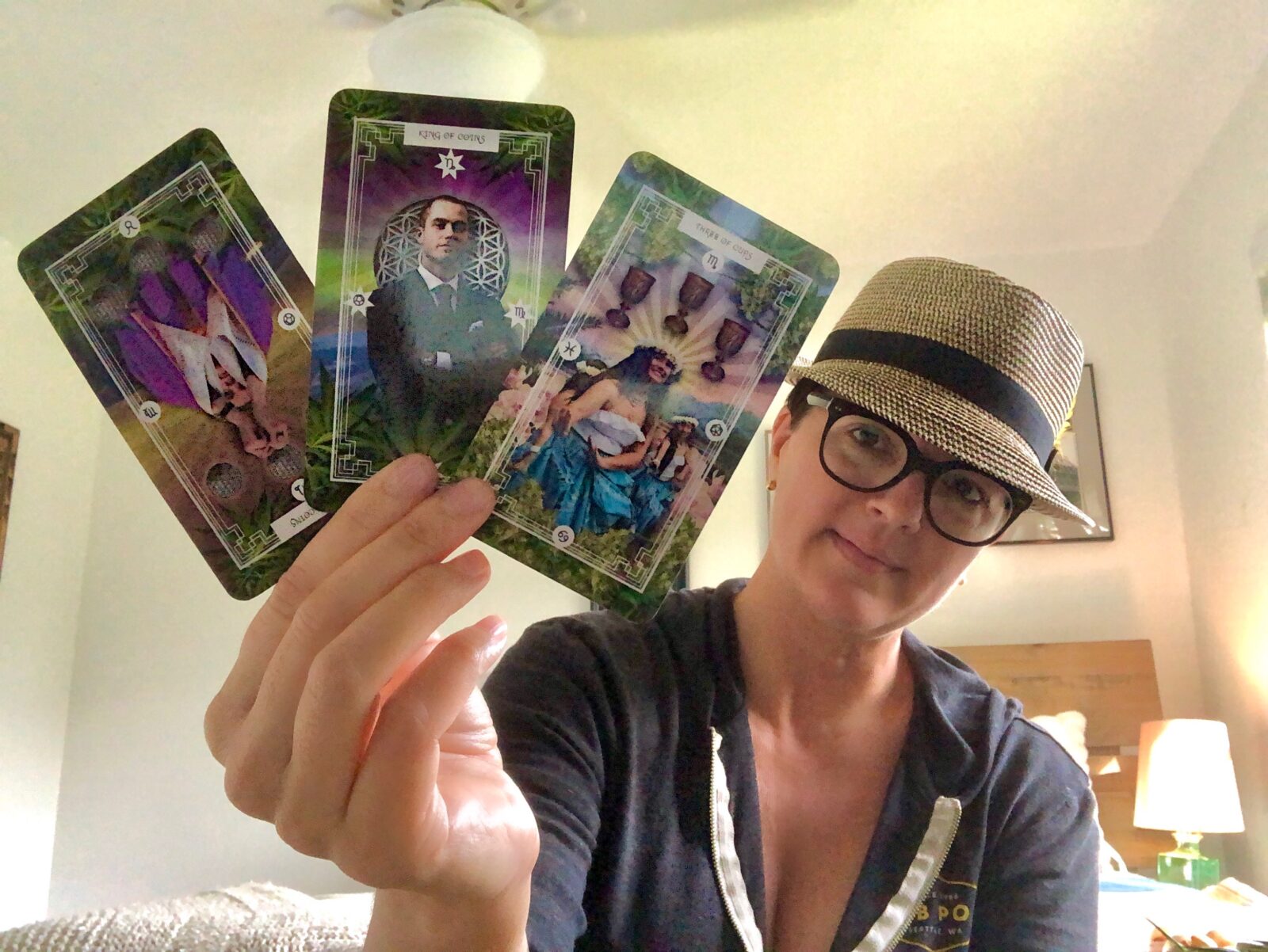 Cannabis Flower of Life Tarot May 2020