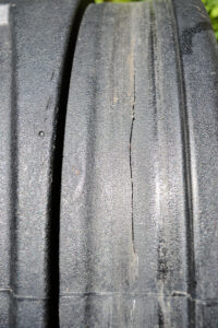 A Stress Crack in My Compost Tumbler After 6 Years of Constant Use