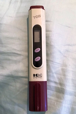 Get a TDS Meter for Measuring PPM Values