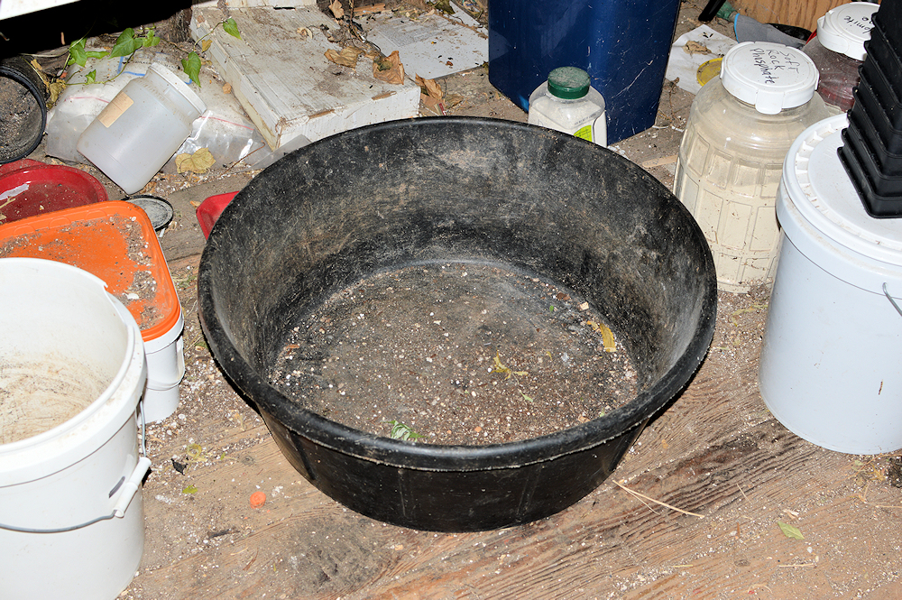 Rubber Animal Drinking Troughs Work Great for Composting In