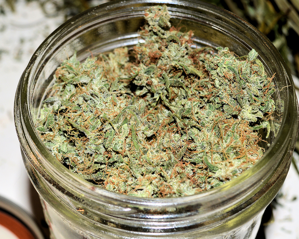 A Jar Full of Red Sky Equals Happiness