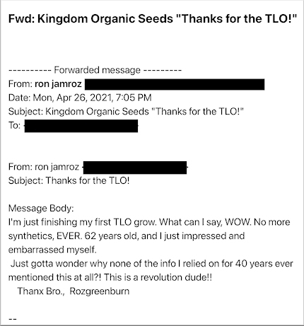 Thanks for the TLO