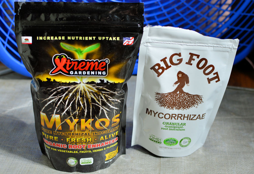 My Personal Mycorrhizal Inoculants at Present