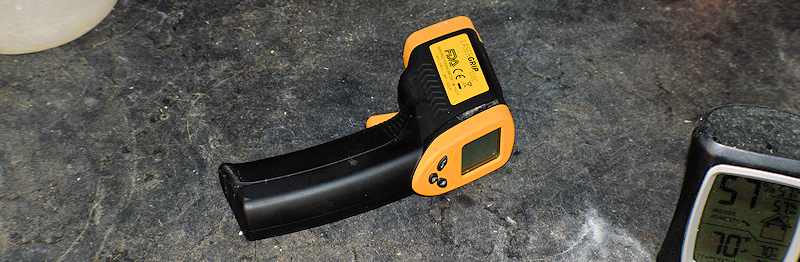 Laser Thermometers are Serious Pro Tools for Artisan Harvests of Supreme Quality