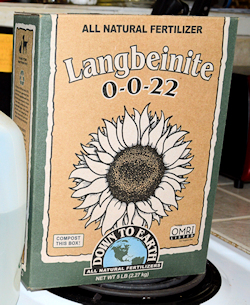 Langbeinite by Down to Earth is Powerful and Very Potentially Dangerous