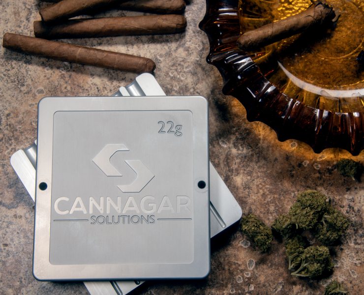 cannabis world news interviews commentary Metal Cannagar case with cannagars