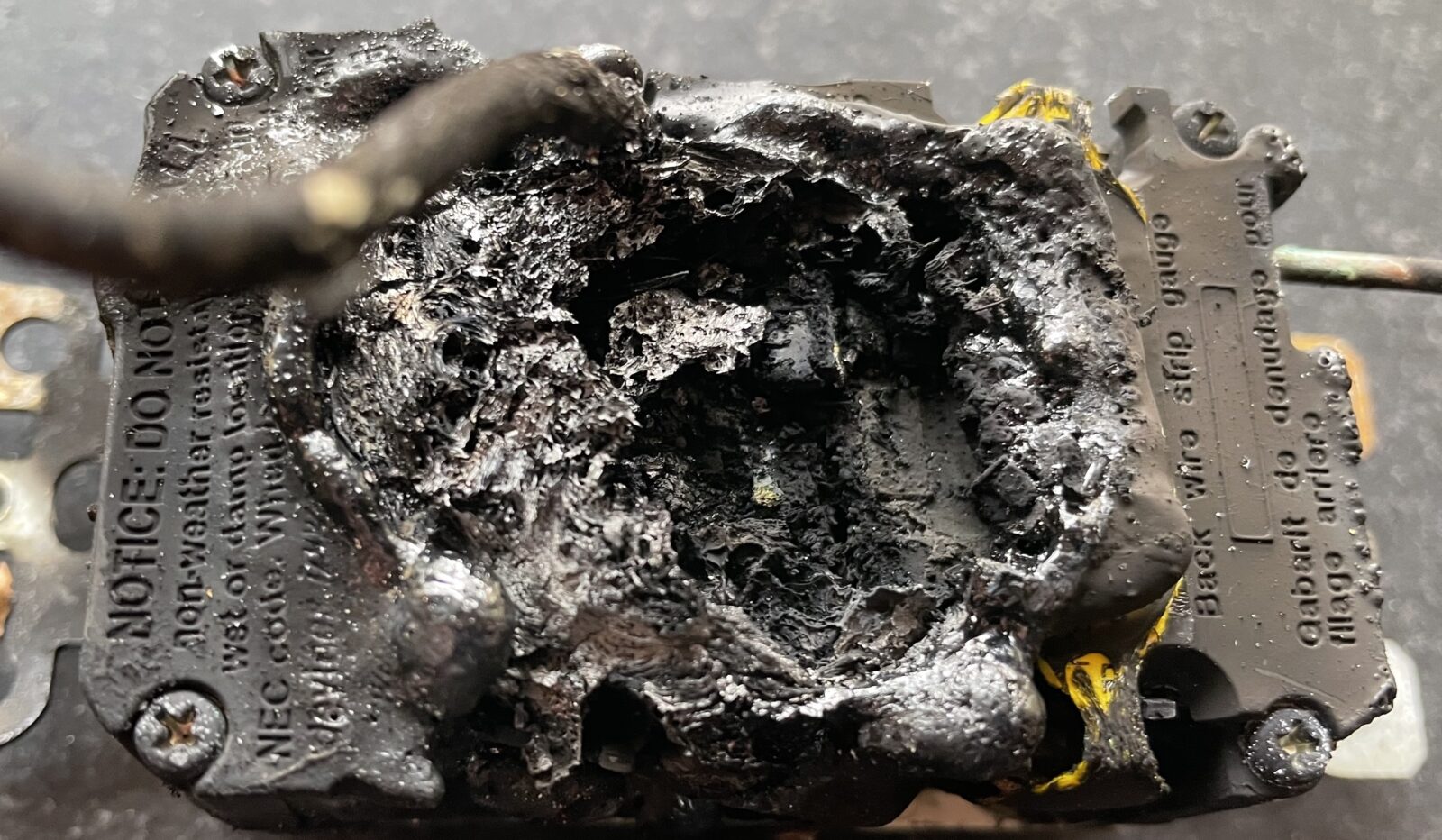 cannabis world news interviews commentary image of burned out electrical socket