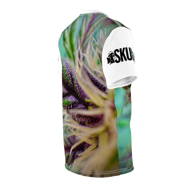 Purple Lemonade, White Unisex Cut & Sew Tee (AOP)