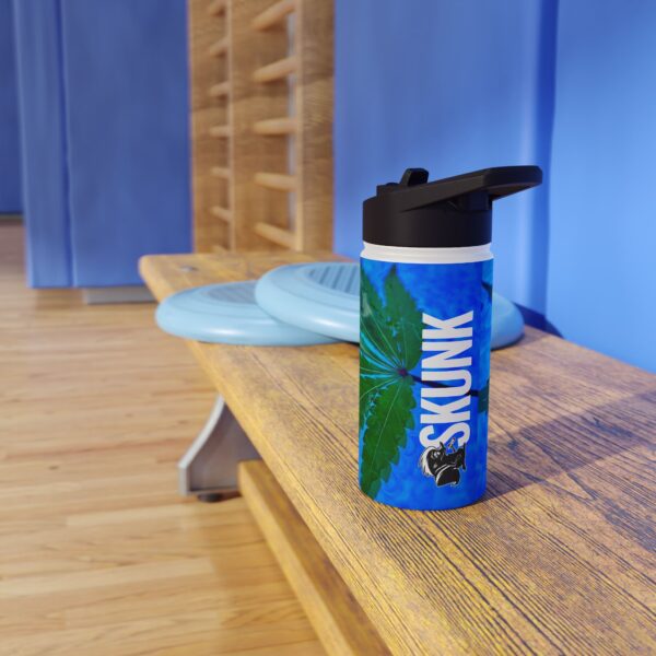 Aqua Leaf, Stainless Steel Water Bottle, Standard Lid