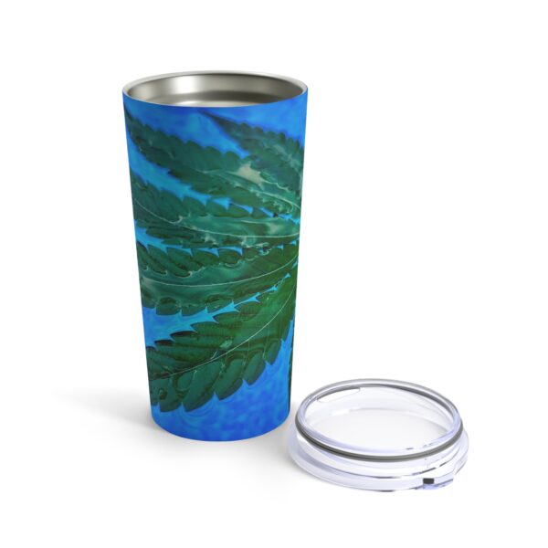 Aqua Leaf, Tumbler 20oz