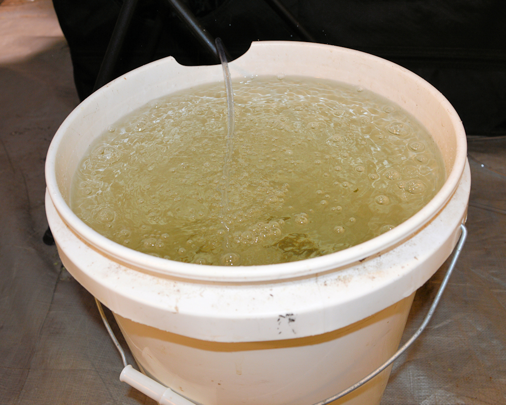 My Aerated Five Gallon Plant Water Bucket