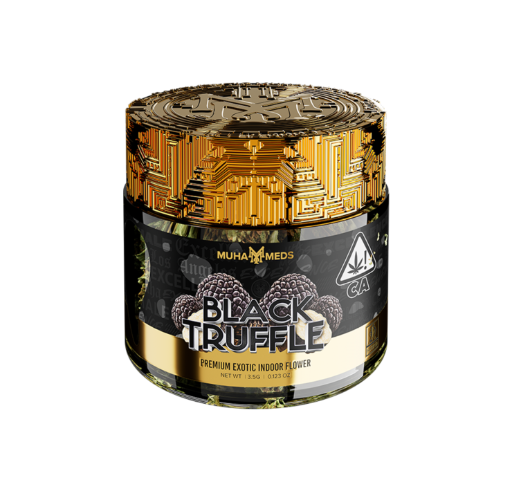 cannabis world news image of jar pf Muha meds cannabis