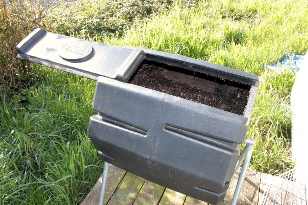 Of Course, A Compost Tumbler is the Best Tool to Build and Recycle Soil