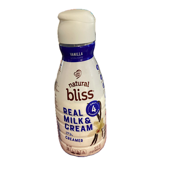 My Favorite Common Vanilla Creamer - Skim Milk, Cream, Sugar, and Natural Flavors