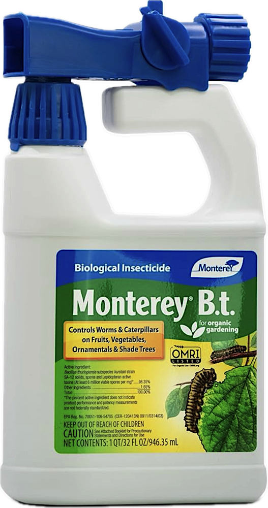 An OMRI Bacillus Thuringiensis (BT) Product