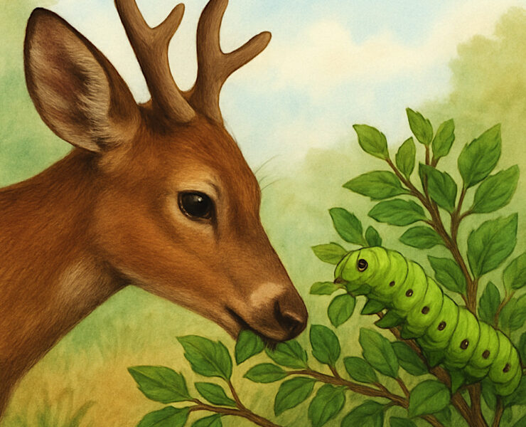 Cannabis Issues Deer and Caterpillars