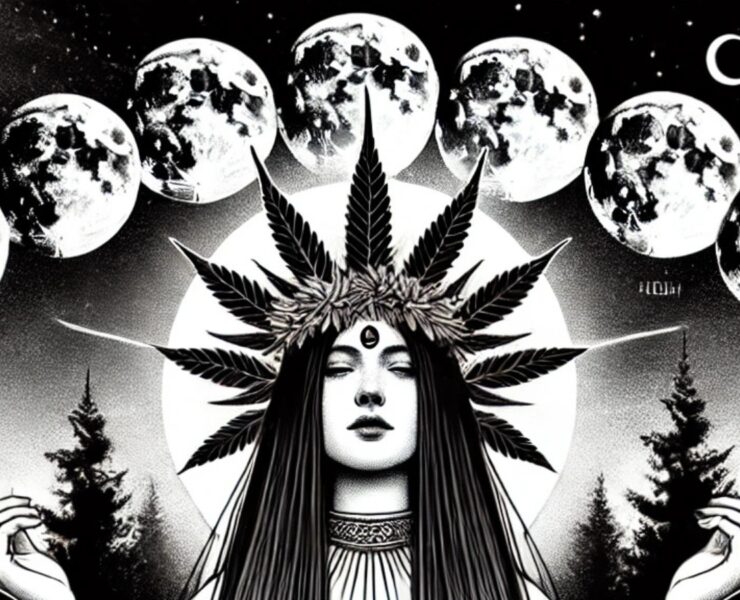 cannabis world news moon goddess image