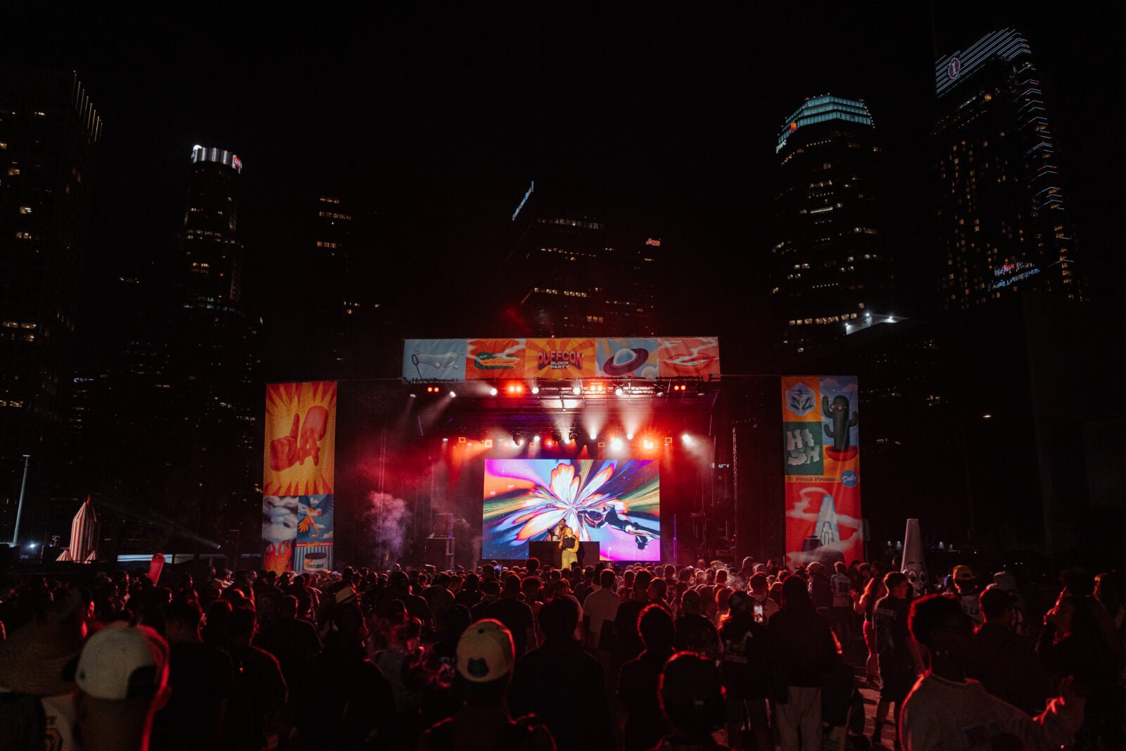 cannabis world news image of nighttime concert