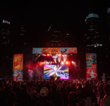 cannabis world news image of nighttime concert