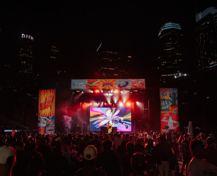 cannabis world news image of nighttime concert