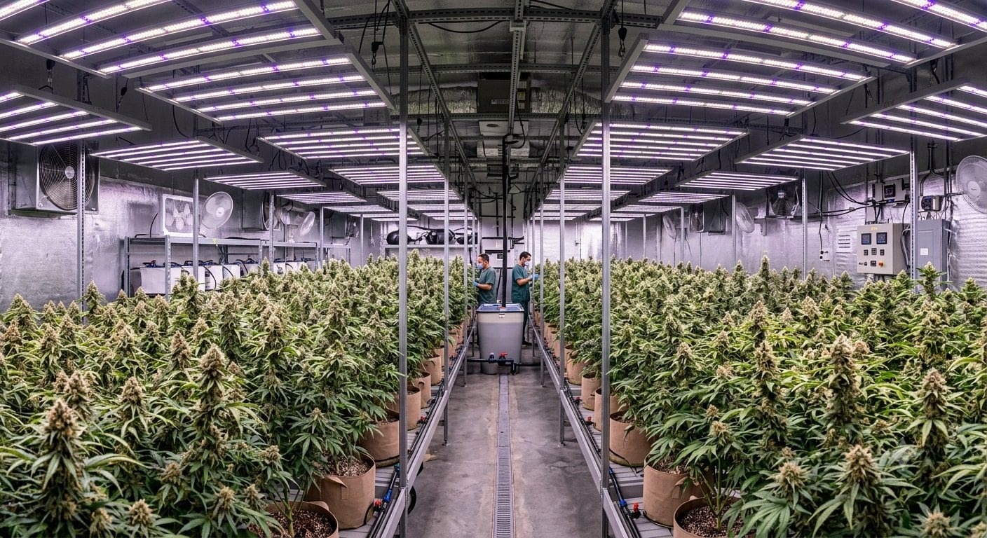 cannabis world news A professional scale grow operation that cannot afford to make mistakes.