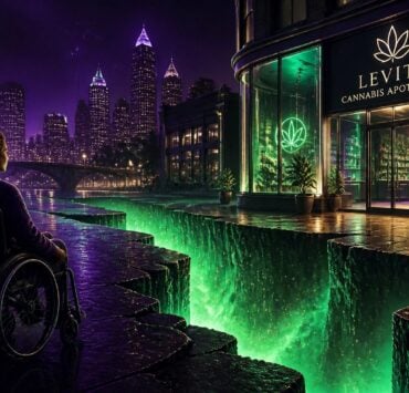 cannabis world news image of colored city scene