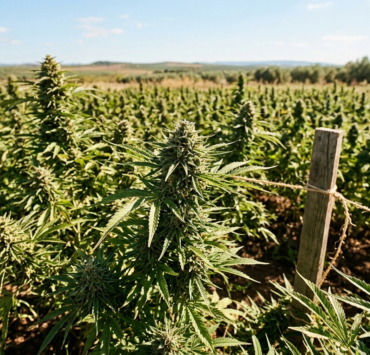 cannabis world news Outdoor cannabis plants thriving and close to harvest